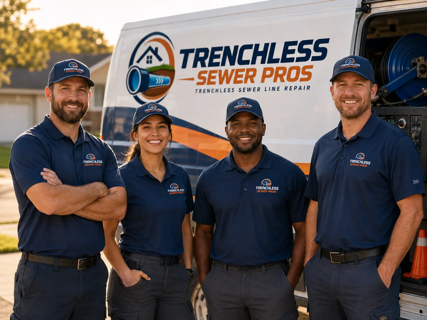 Trenchless Sewer Repair company in Rolette, ND